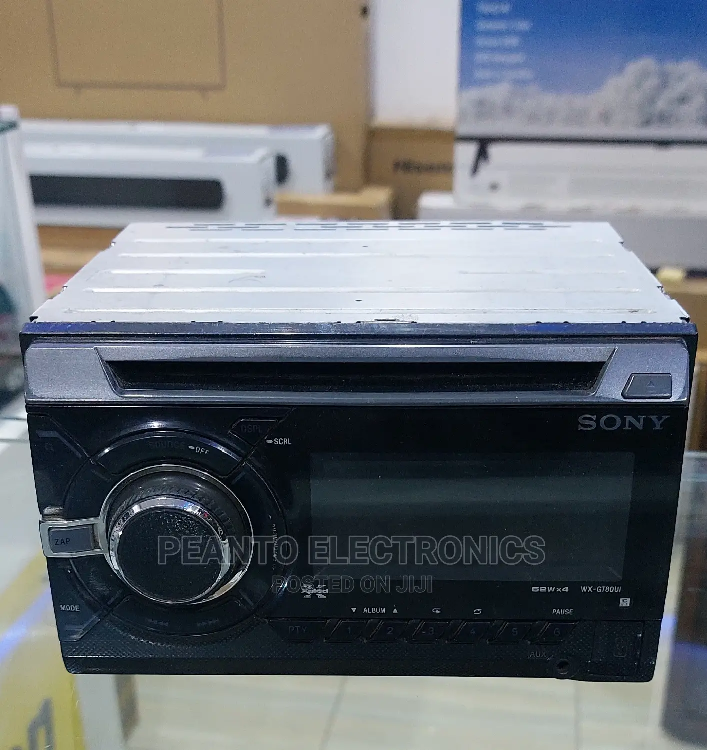 Sony WX-GT80UI Car Stereo FM Not Working