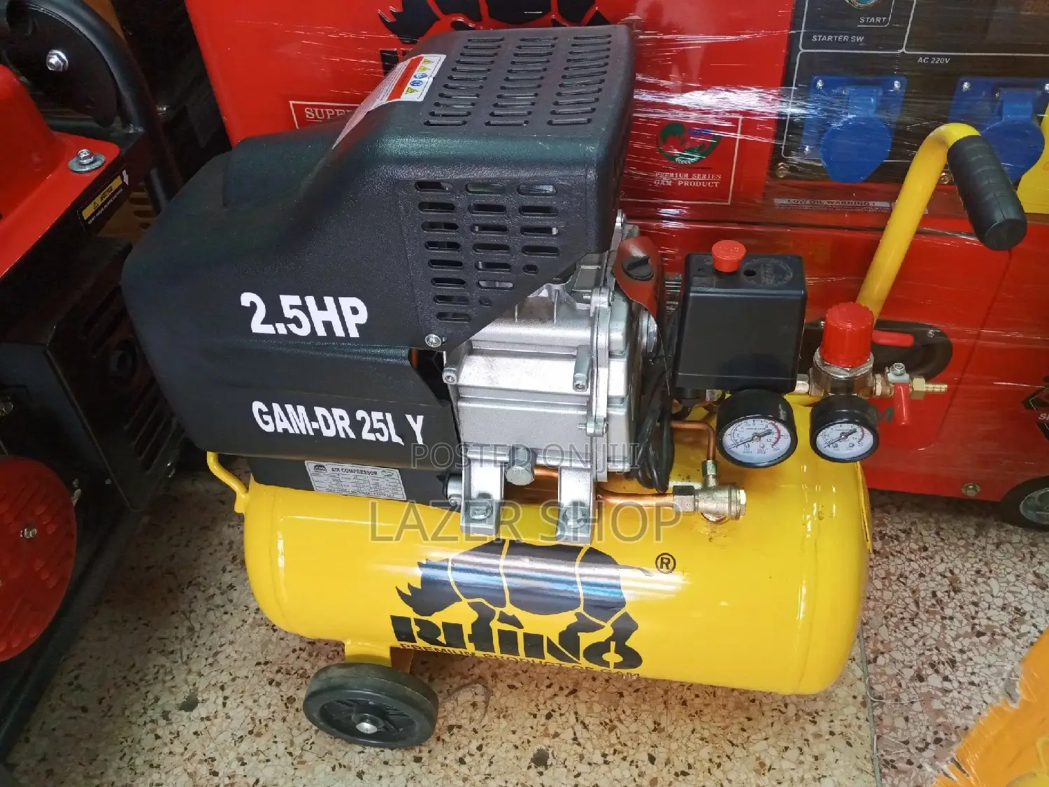 25L Rhino Air Compressor