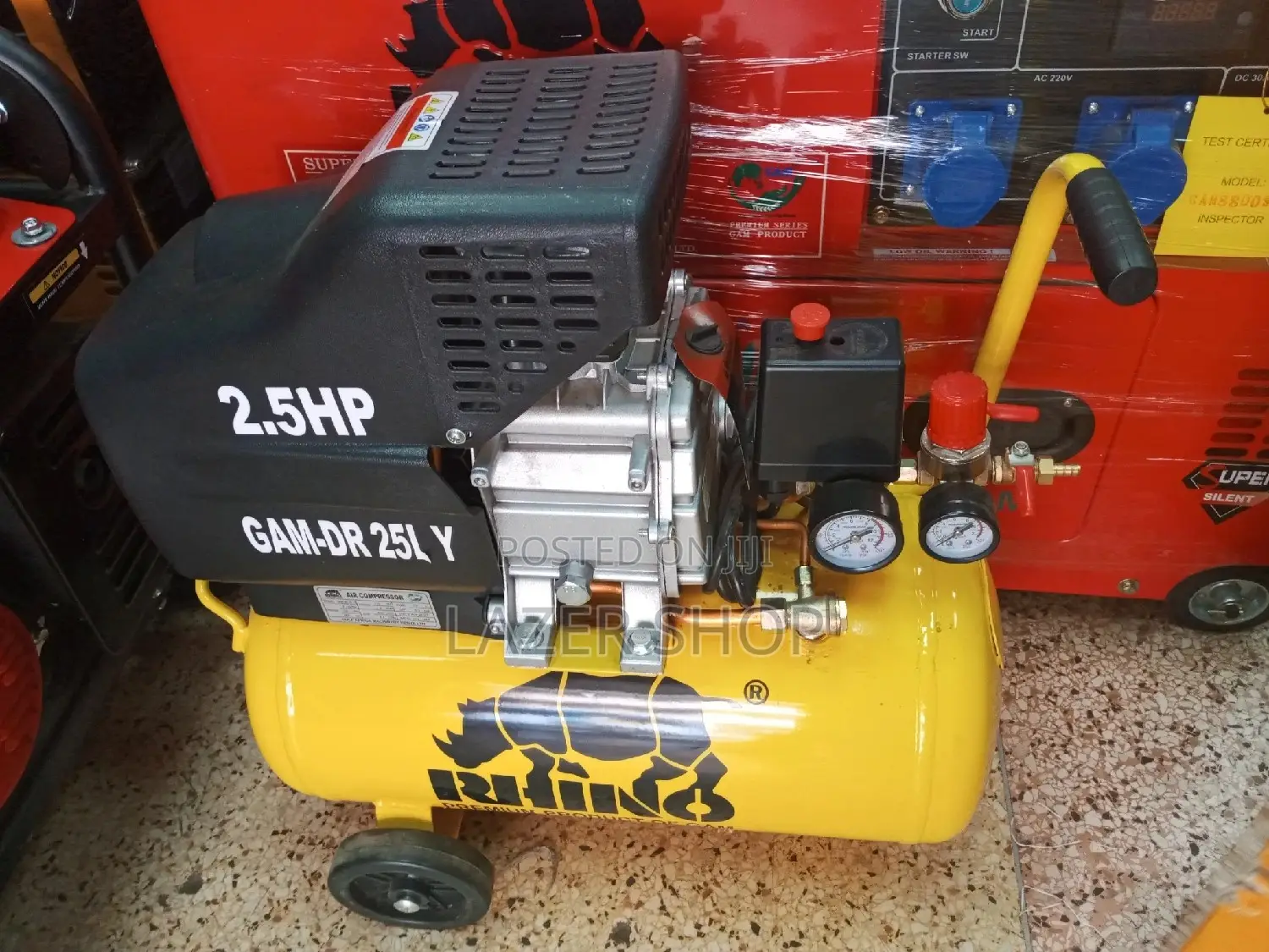 25L Rhino Air Compressor