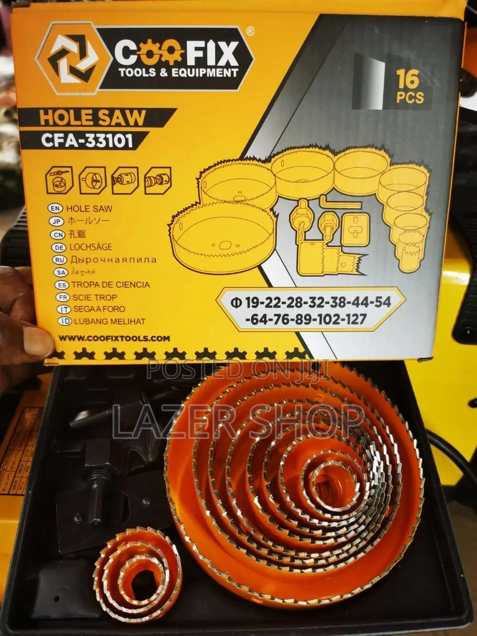 Coofix Hole Saw 16pcs