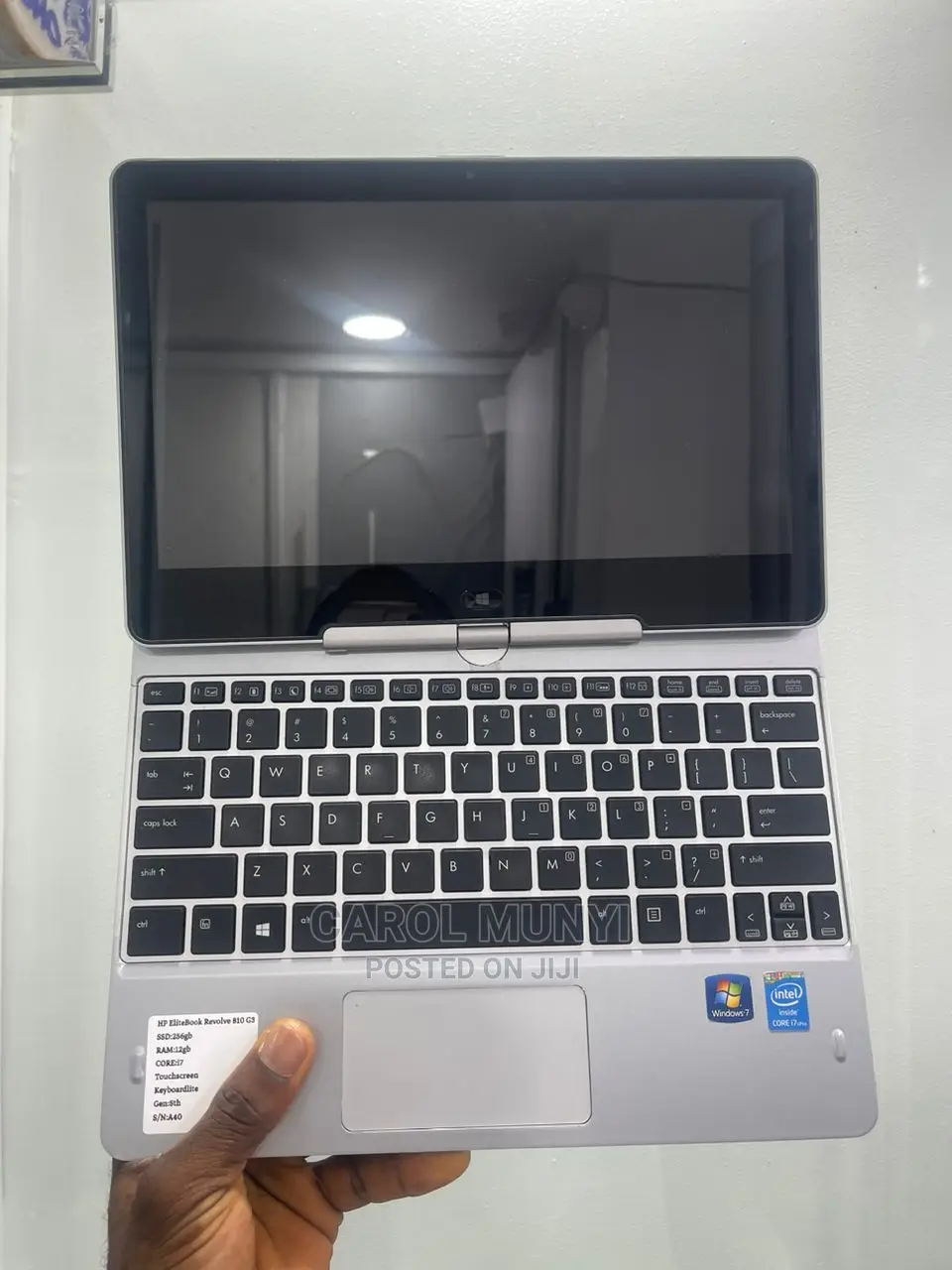 Laptop HP EliteBook Revolve 810 Tablet 8GB Intel Core I5 SSD 256GB