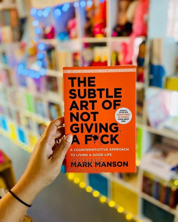 The Subtle Art of Not Giving a Fuc*K by MARK MANSON