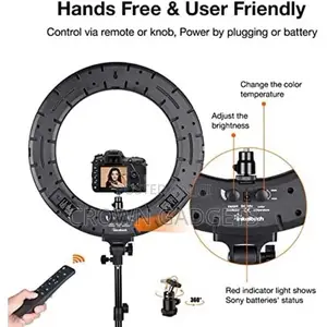 18 Inch LED Ringlight Kit With 73 Inch