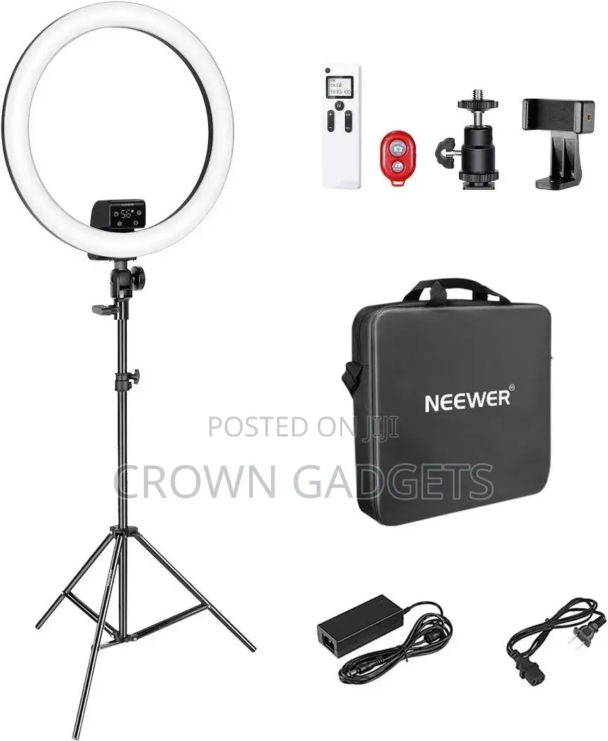18 Inch 60 W Dimmable LED Ring Light Kit With Stand