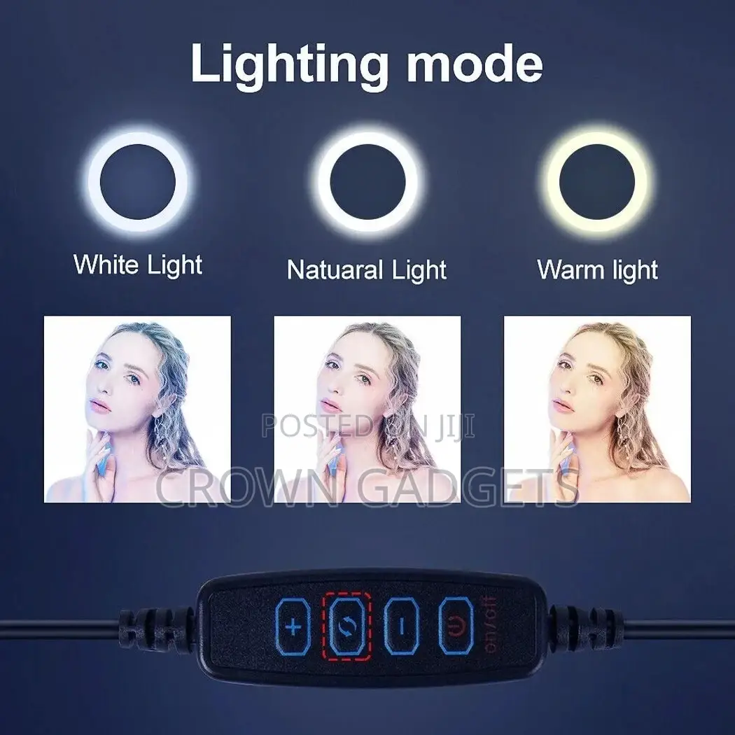 Ring Light - 10 Inch 60 W Dimmable