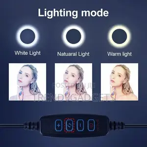 Ring Light - 10 Inch 60 W Dimmable