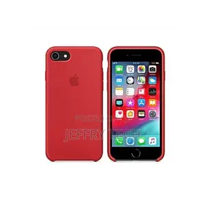 iPhone 7+ Silicone Back Case - Red