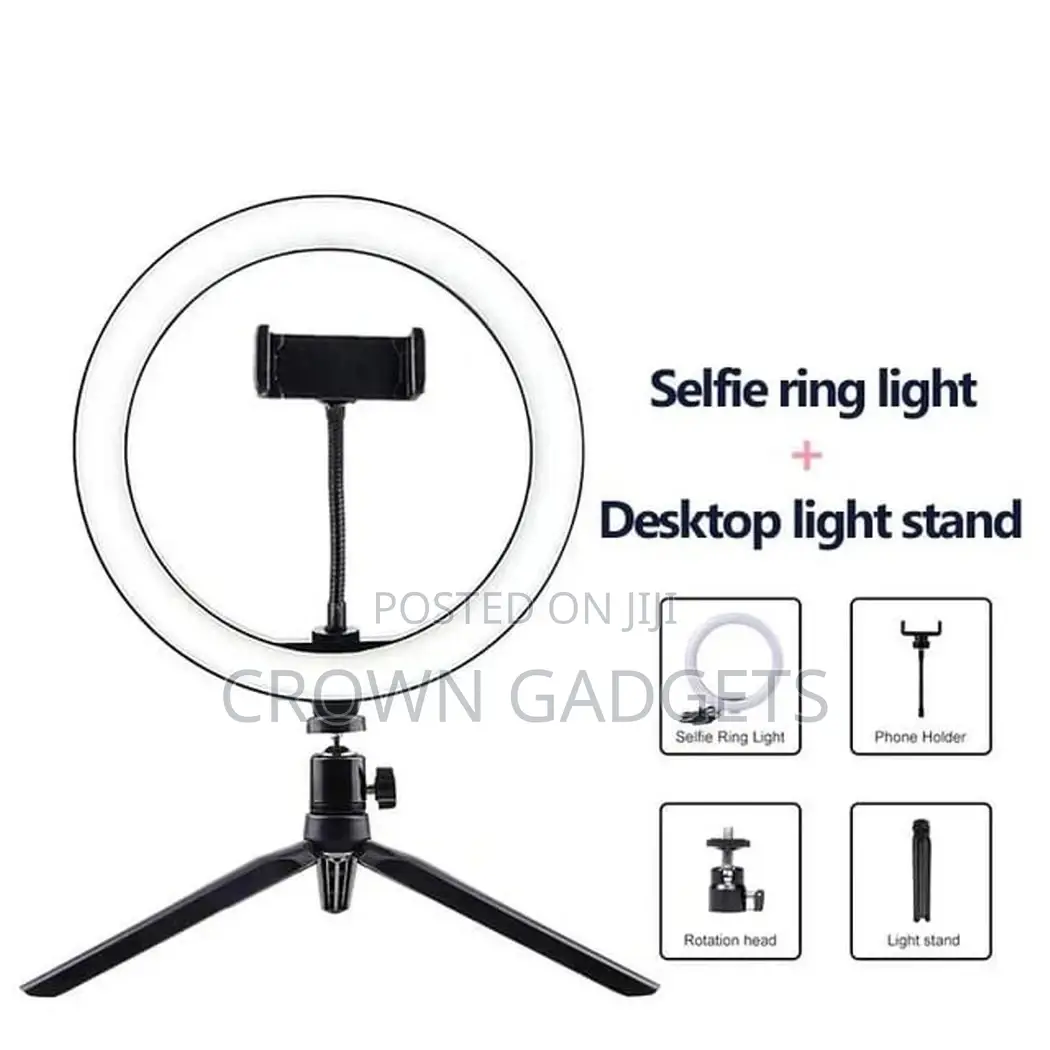 Emart 10” Selfie Ring Light, Round Light