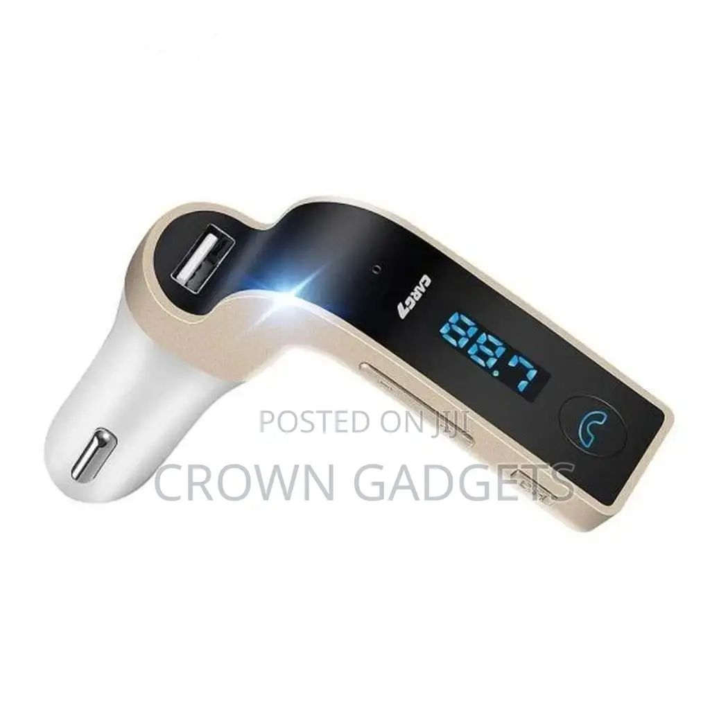 4-in-1 G7 Car Bluetooth FM Transmitter AUX Modulator