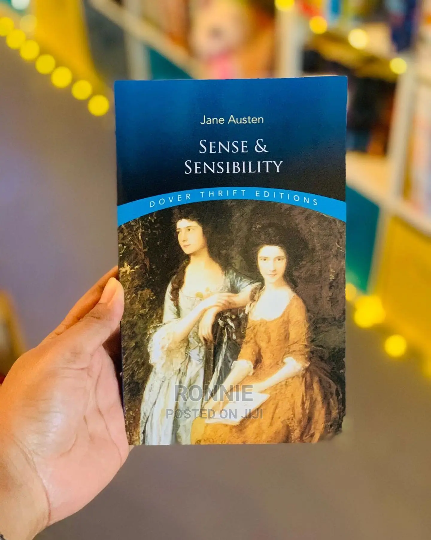 Sense Sensibility Book by Jane Austen