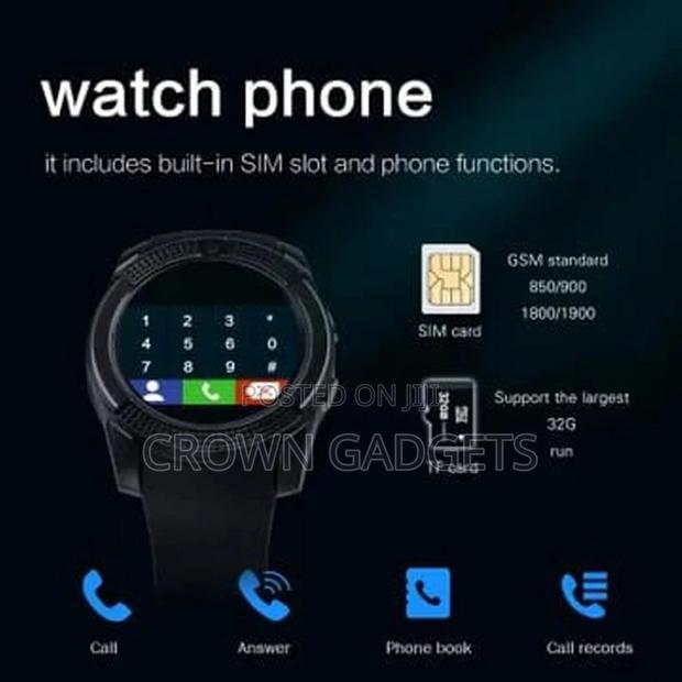 V8 Smart Watch for Android Ios Devices Touch - thumbnail 2