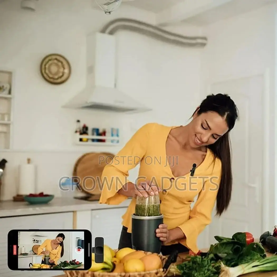Dual Wireless Microphone for Phone/ iPhone