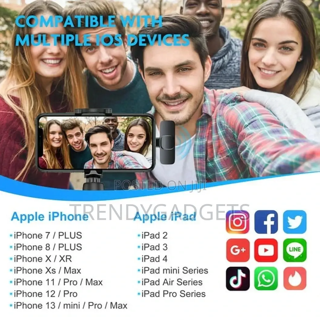 Wireless Microphone for Phone/ iPhone Wireless