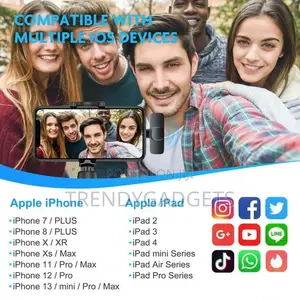 Wireless Microphone for Phone/ iPhone Wireless