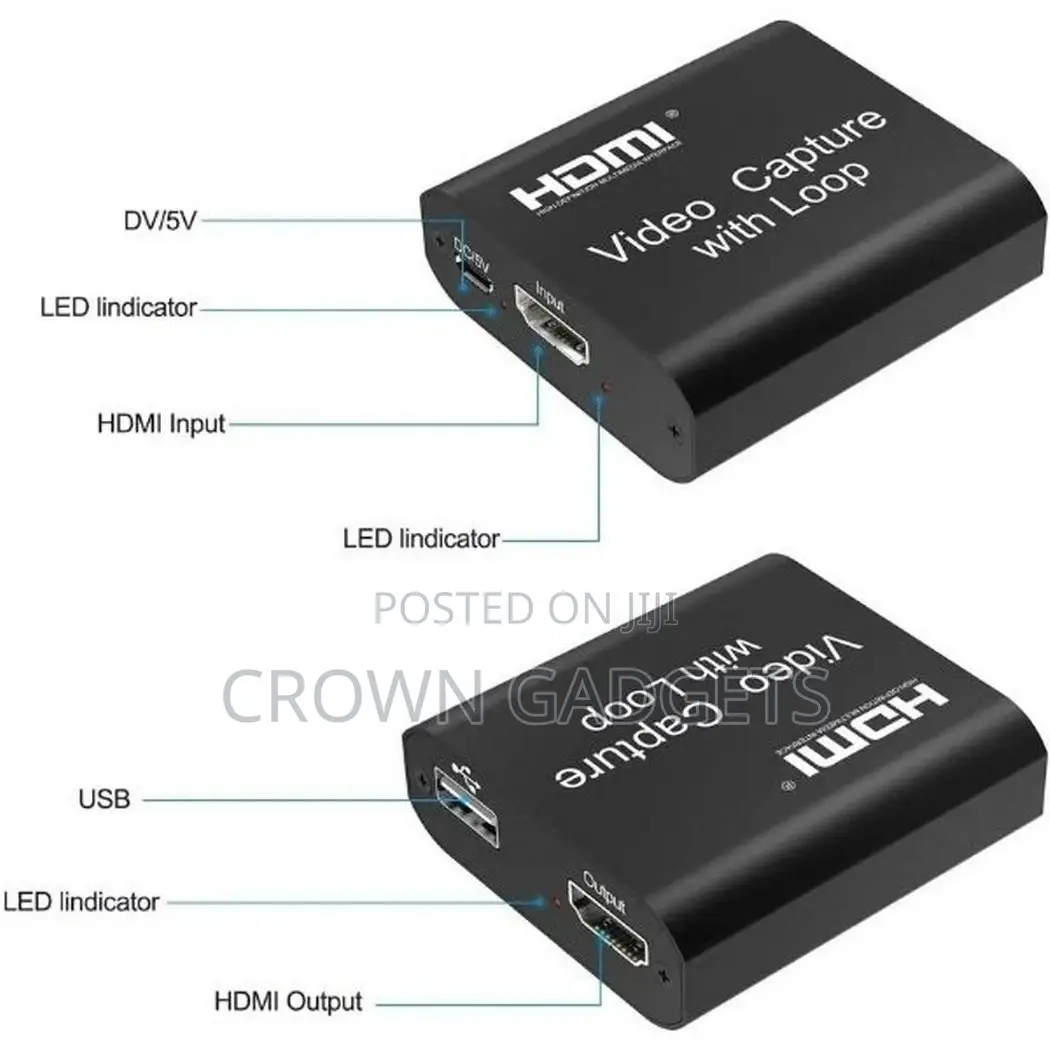  HDMI Capture Card, Audio Video Capture Card