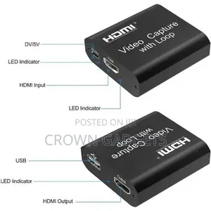  HDMI Capture Card, Audio Video Capture Card