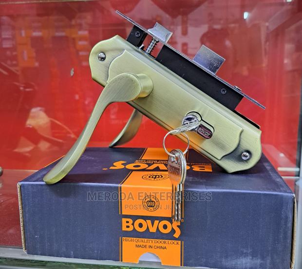 Bonvos Silver Doorlock With Keys - main view