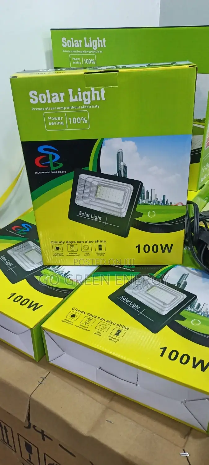 100watts Solar Light