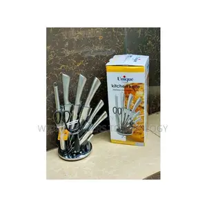 UNIQUE Stainless Steel Knife Set
