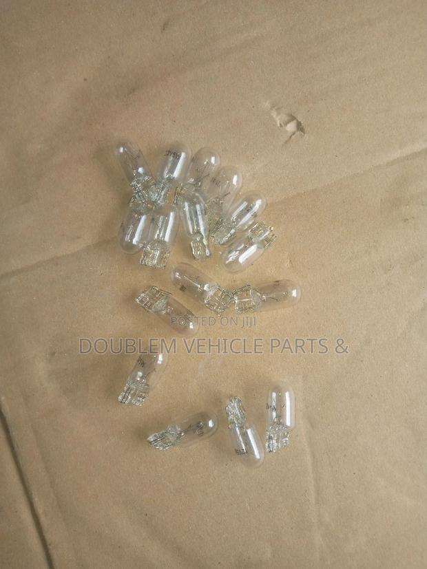 Cupless Parking Bulb T10 12V Universal Clear