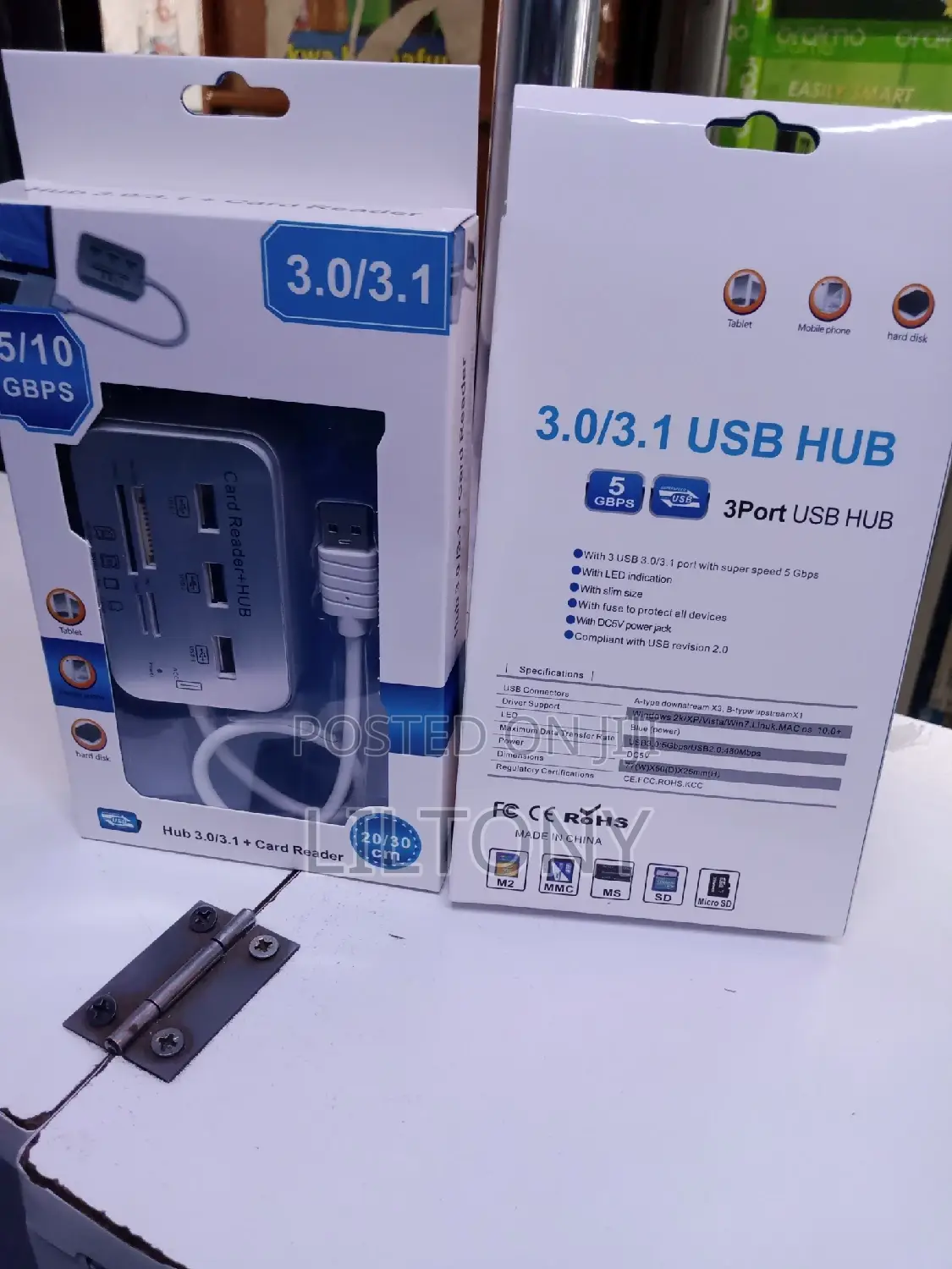 USB Hub 3.0/3.1 +Card Reader
