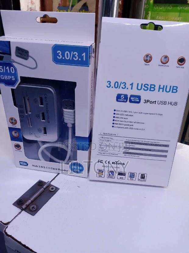 USB Hub 3.0/3.1 +Card Reader - thumbnail 2