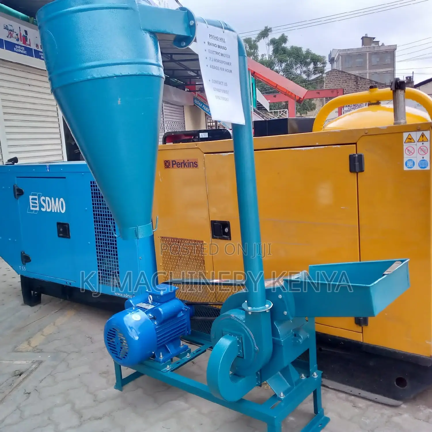 Grade 2 Poshomill - Electric Powered(Single Phase)