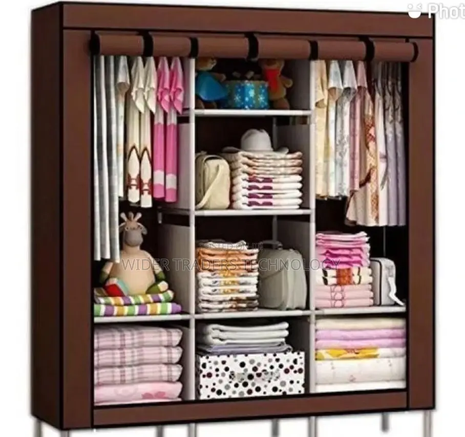 Portable Wardrobe 3 Column