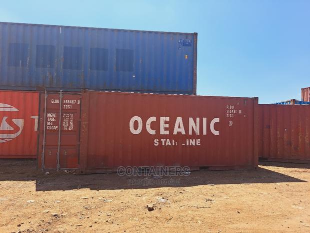 20ft Galvanised Containers - main view