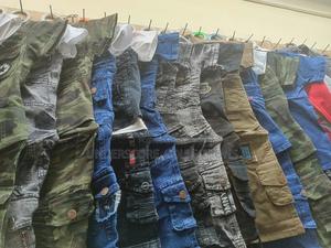 High-End Boys Three Piece Jeans and Khaki Set - thumbnail 2