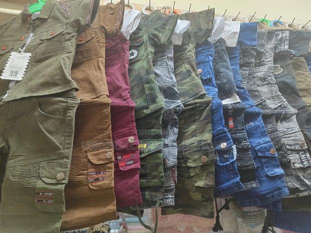 High-End Boys Three Piece Jeans and Khaki Set - thumbnail 3