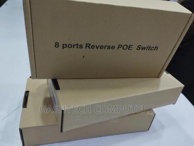 Reverse Poe Switch 8-Ports 100mbps - main view