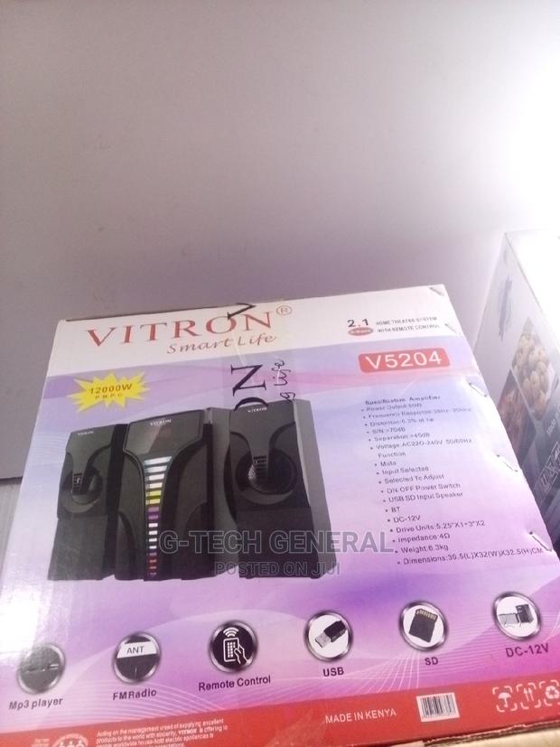 Vitron V5204 2.1ch Home Theater System With Remote Control - main view