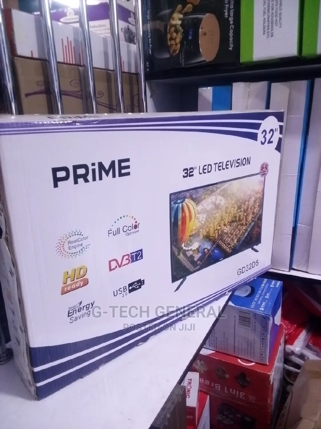 Prime 32 Inches Digital LED Tv, Inbuilt Decoder Free Channel