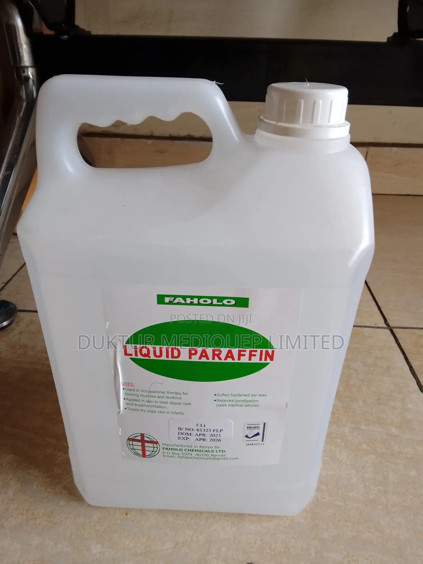 5L Medical Liquid Paraffin