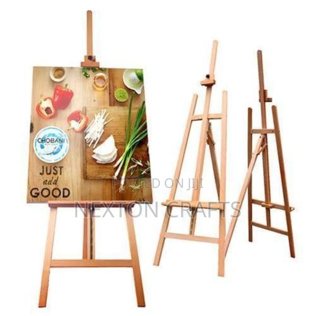 Premium Artist Wooden Easel Stand - main view