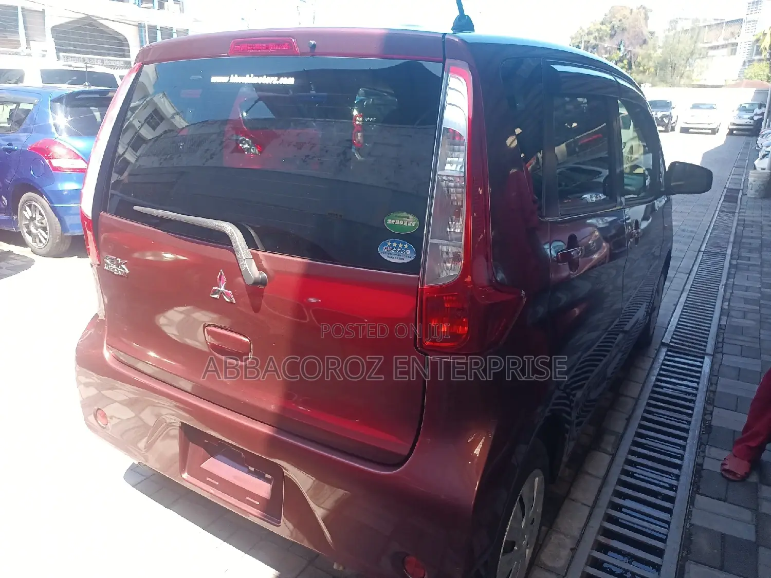 Mitsubishi EK Wagon 660 FWD 2016 Red