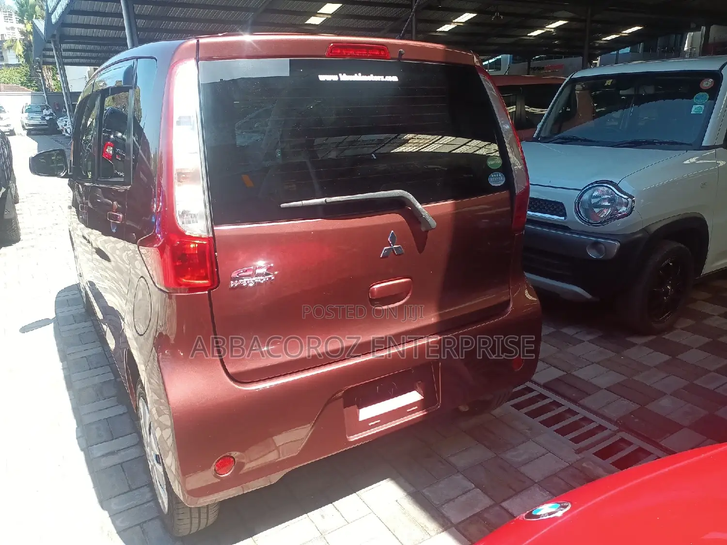 Mitsubishi EK Wagon 660 FWD 2016 Red