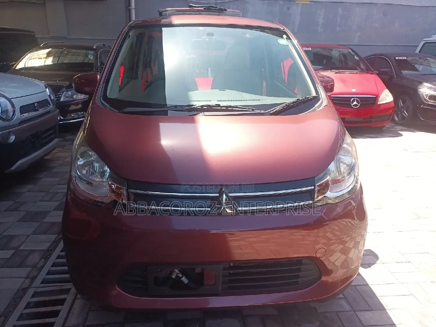 Mitsubishi EK Wagon 660 FWD 2016 Red