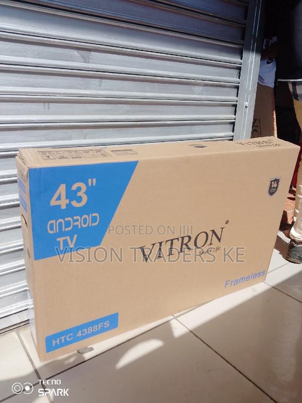 Vitron 43 Smart Android Frameless Tv Full Hd