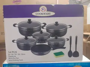 TC 14pcs Non-Stick Cookware Set