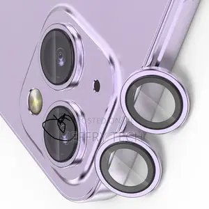 iPhone 14 / 14 Plus Camera Lens Glass Full Film(Light Purple