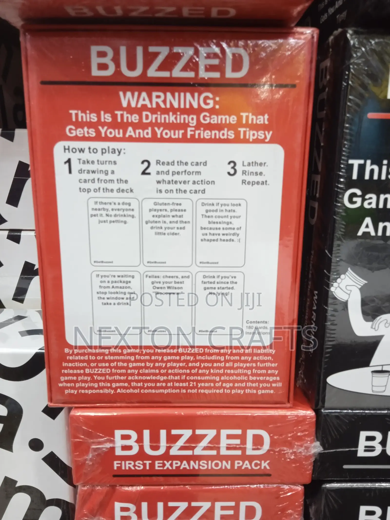 Buzzedtm Card Game
