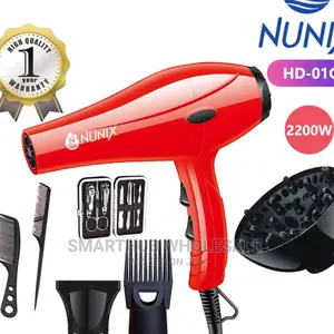 Nunix Brodry Hairdryer With Accessories