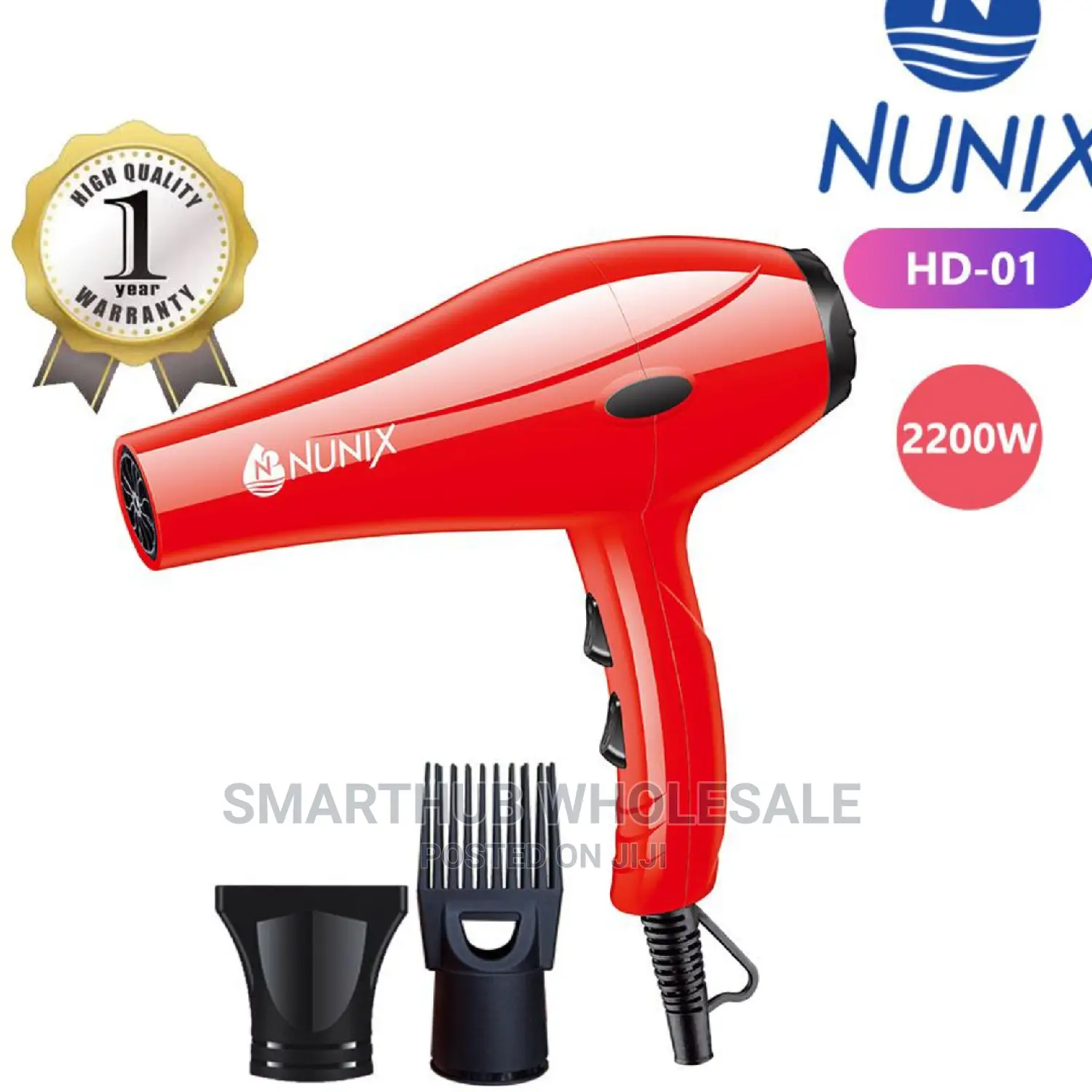 Nunix Brodry Hairdryer 