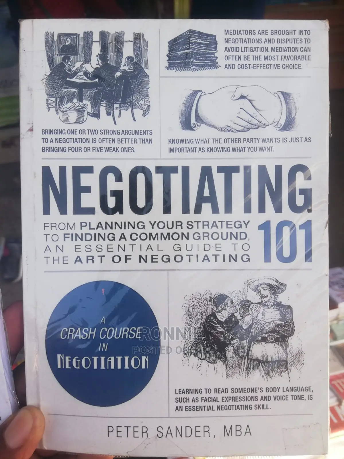 Negotiating 101 Book by Peter Sander
