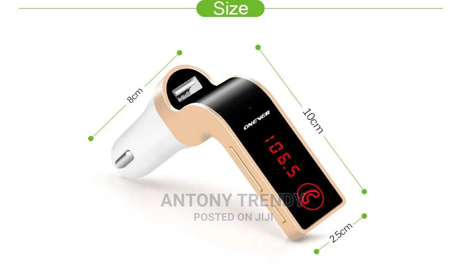 Shine CARG7 Universal Wireless Bluetooth FM