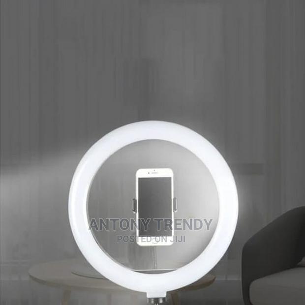 10” Selfie Ring Light, Round Light With Adjustable - main view