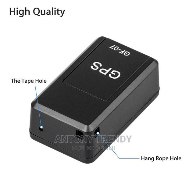 GF-07 GPS Tracker Vehicle Strong Magnetic Free Installation