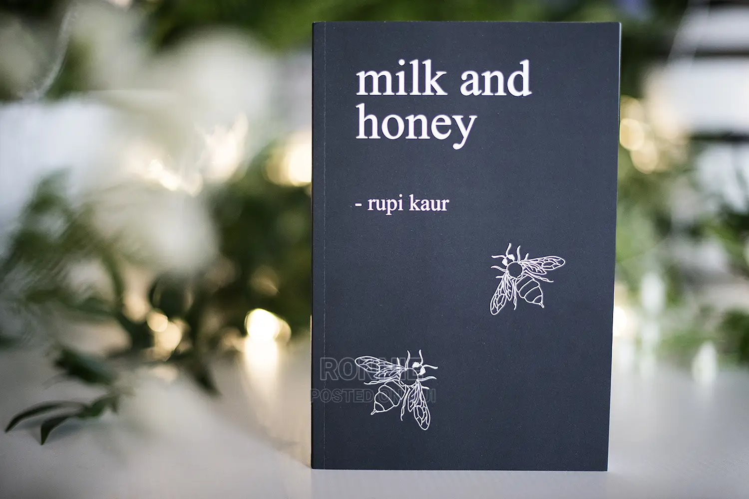 Milk and Honey Book by Rupi Kaur.